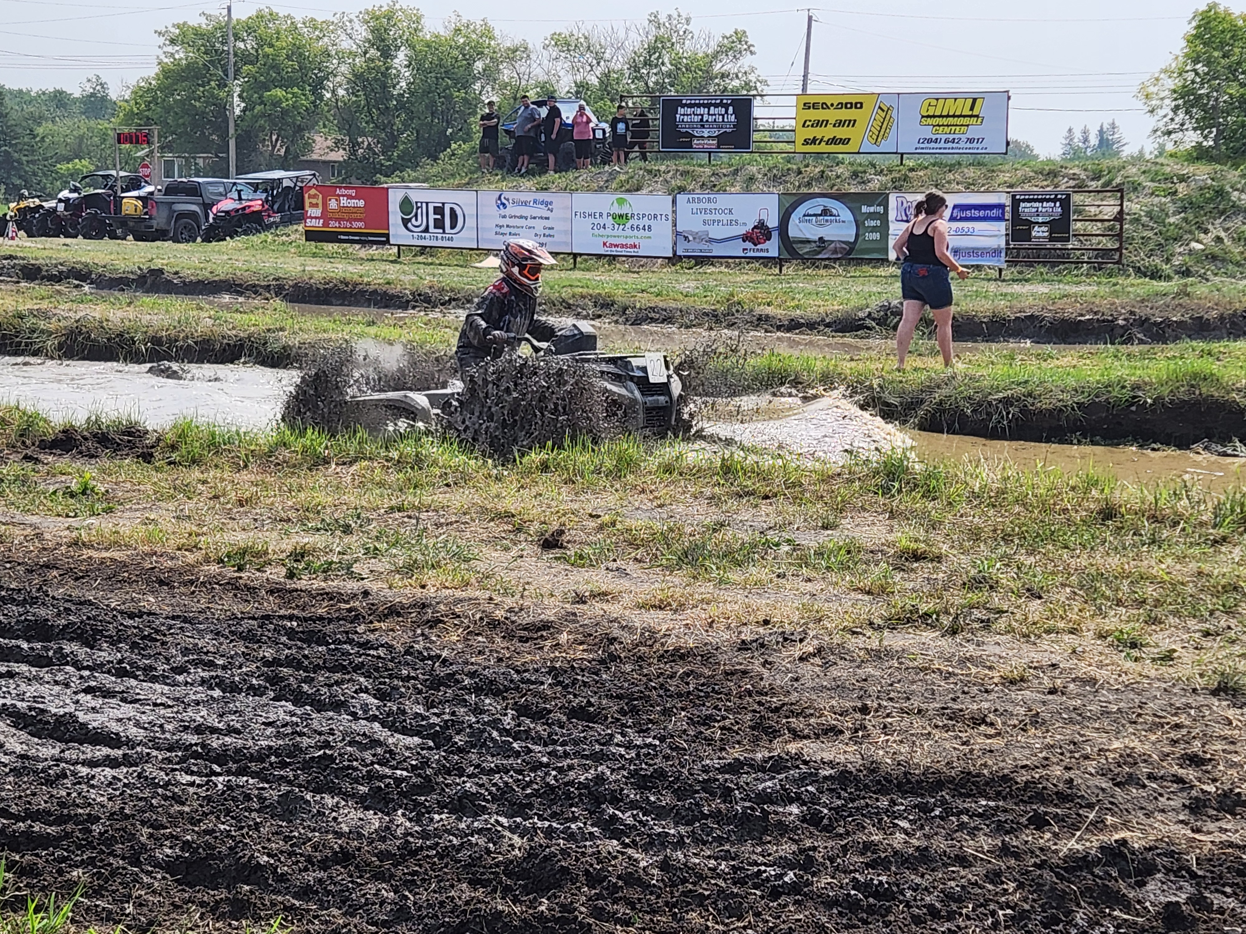 ATV Mud Bog was the crowd pleaser all day Saturday. PortageOnline/ Tristen Sokolosky