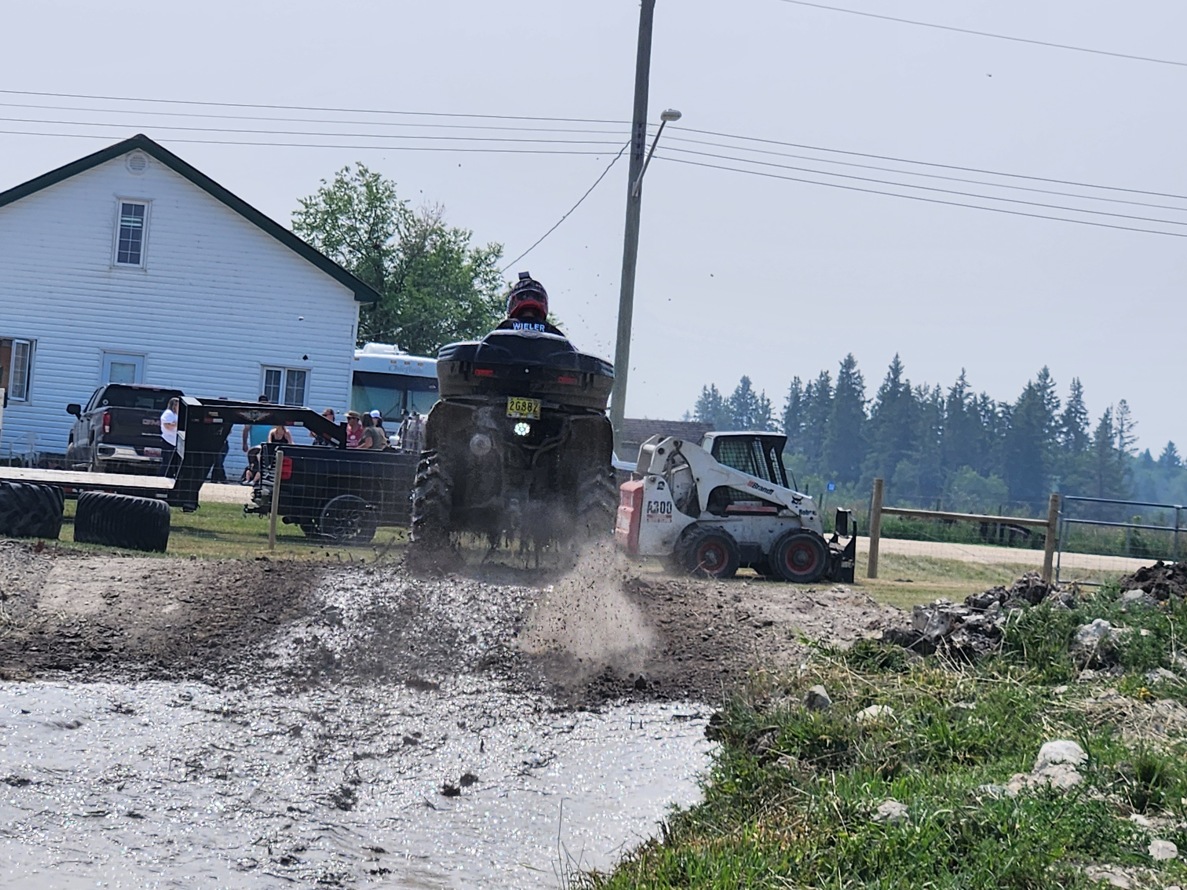 ATV Mud Bog was the crowd pleaser all day Saturday. PortageOnline/ Tristen Sokolosky