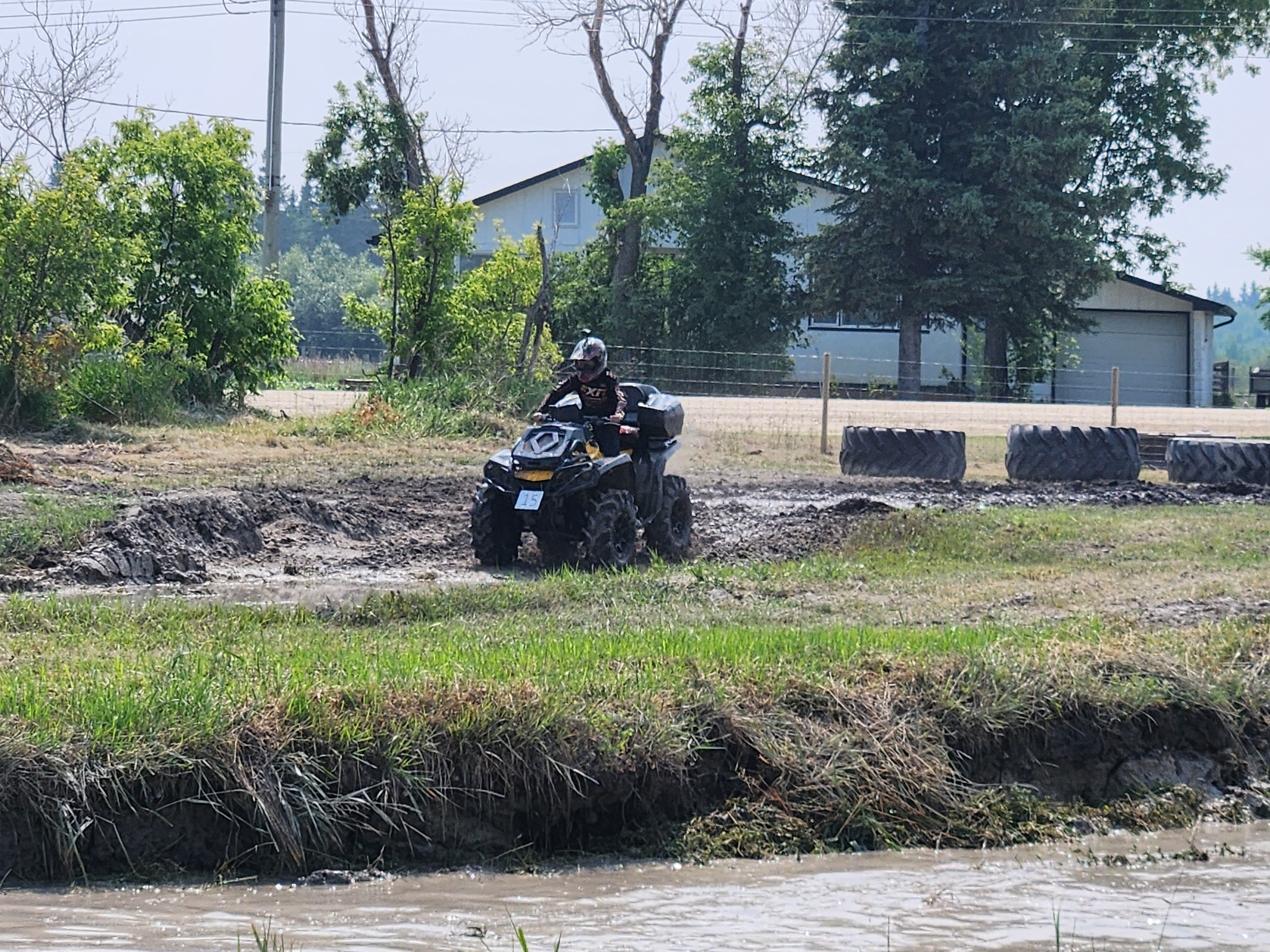 ATV Mud Bog was the crowd pleaser all day Saturday. PortageOnline/ Tristen Sokolosky