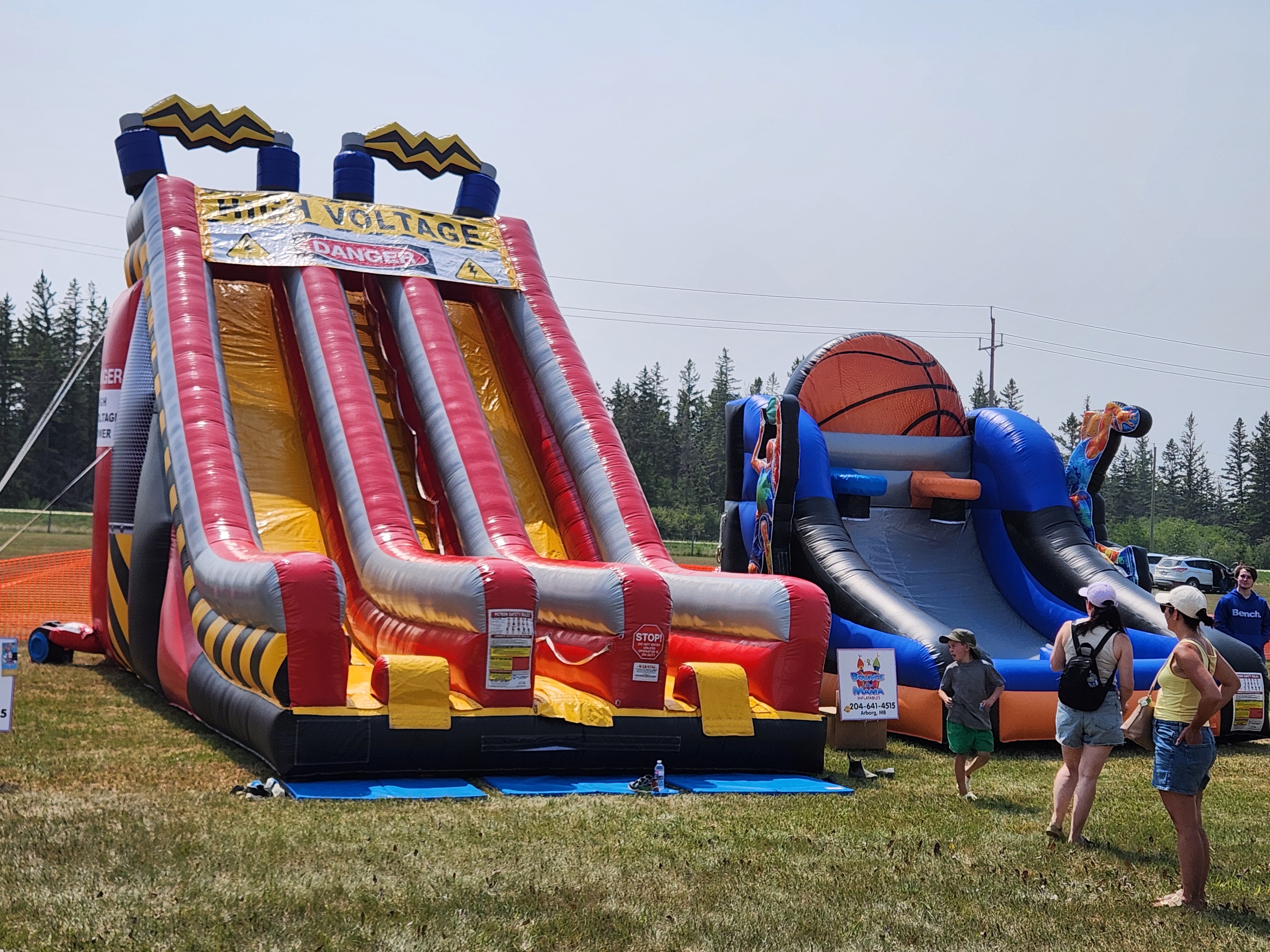 Kid Zone, where kids of all ages enjoyed the fun. PortageOnline/ Tristen Sokolosky