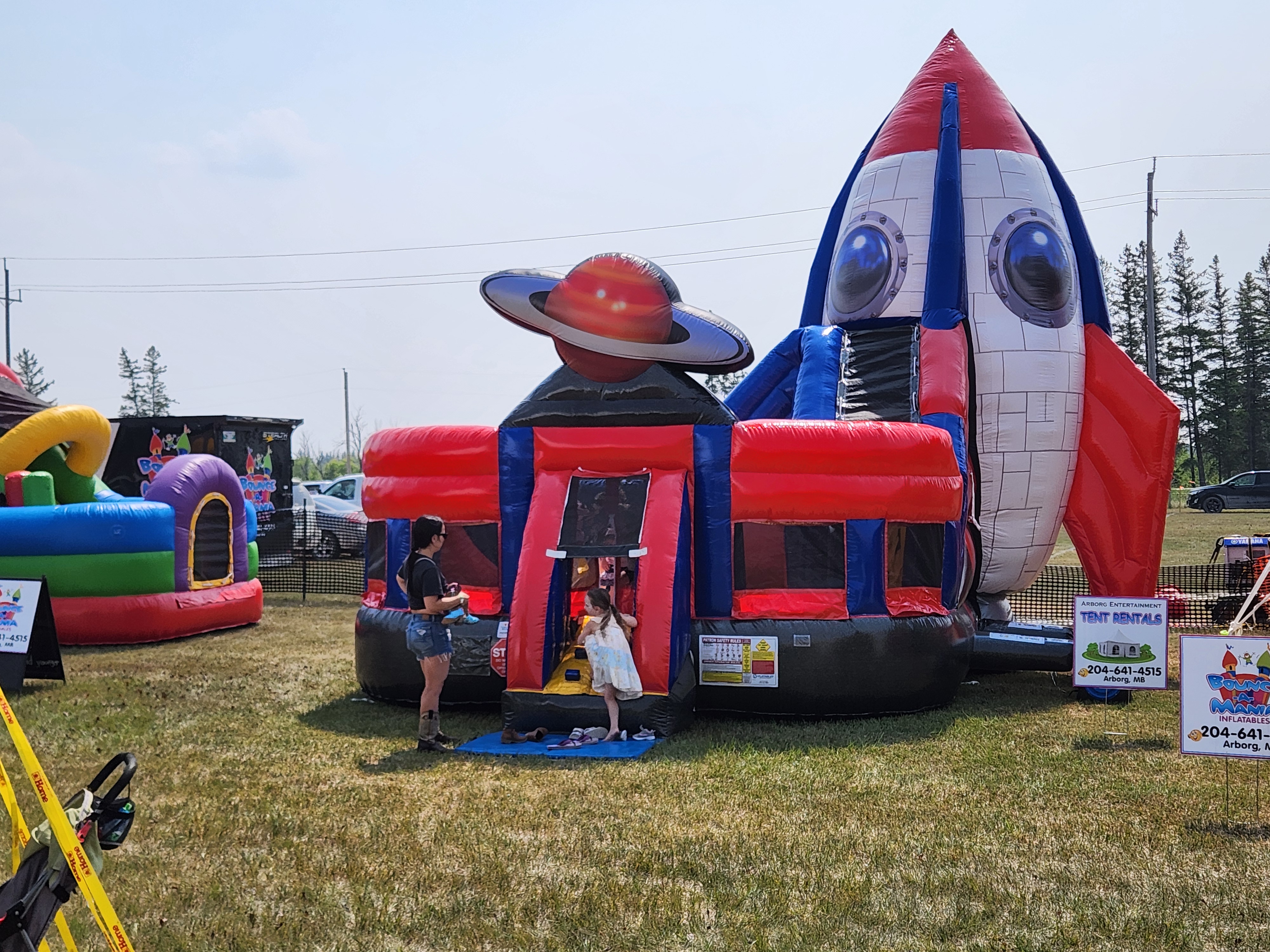 Kid Zone, where kids of all ages enjoyed the fun. PortageOnline/ Tristen Sokolosky