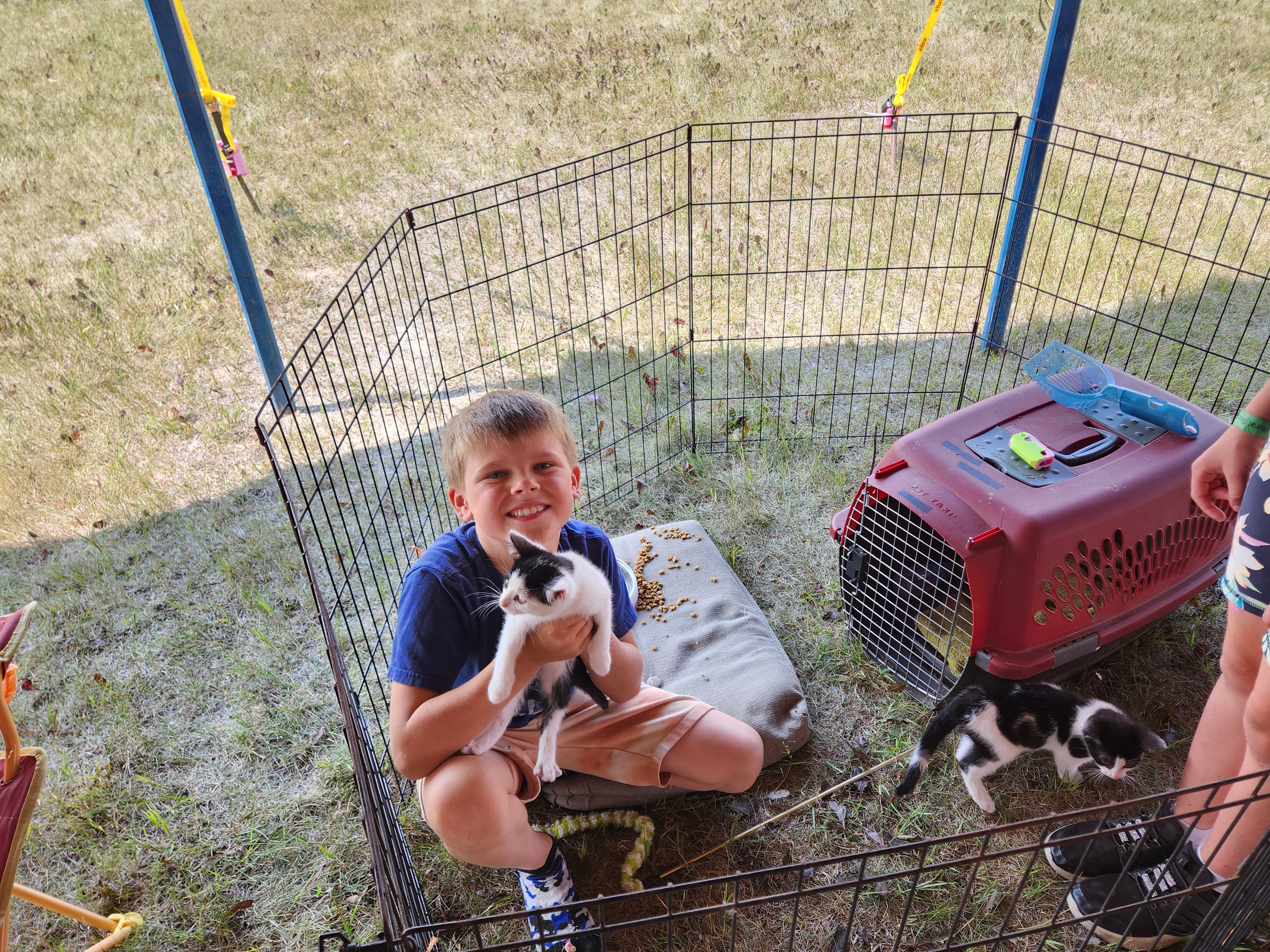 Kid Zone, where kids of all ages enjoyed the fun. PortageOnline/ Tristen Sokolosky