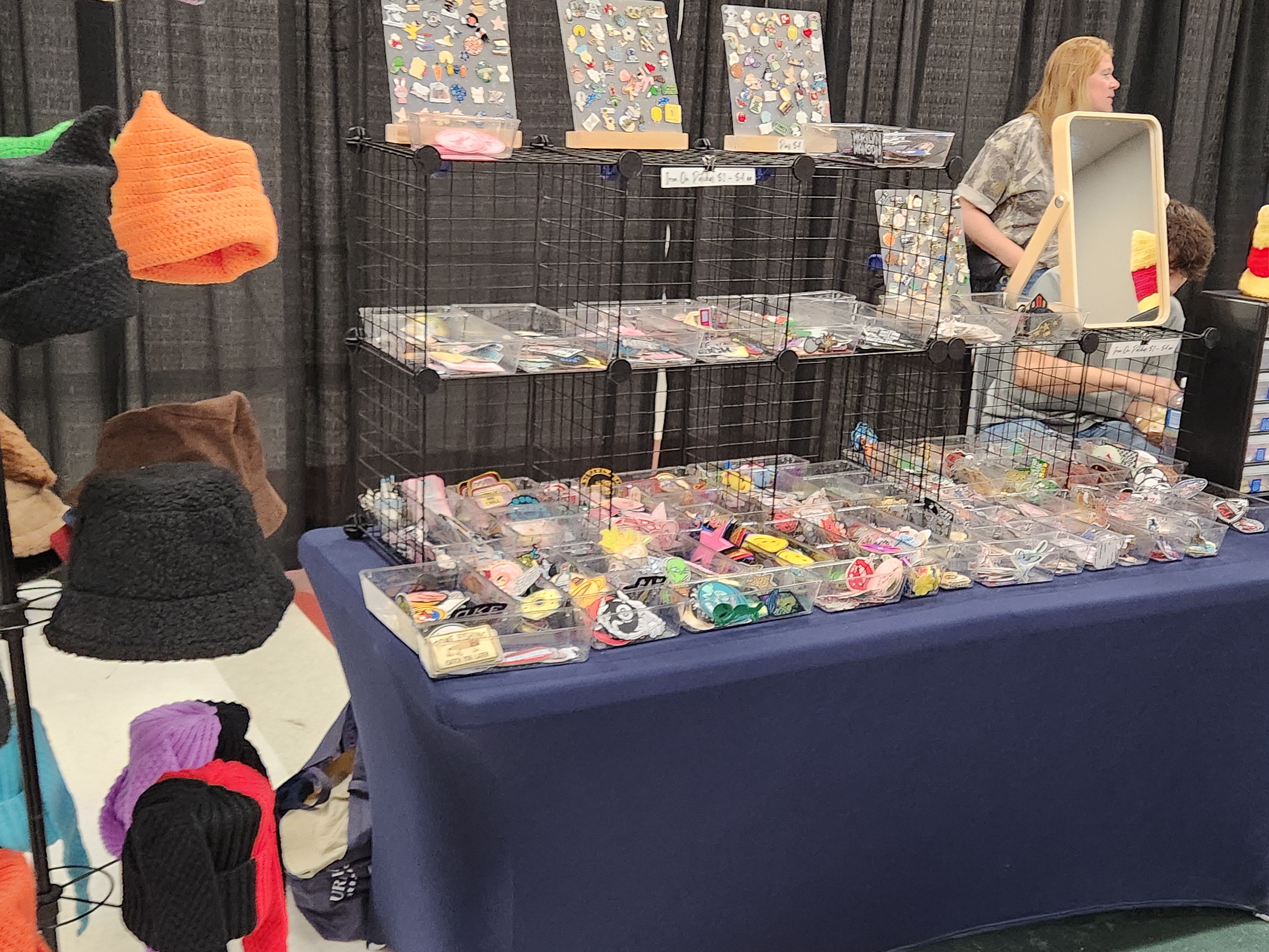 Indoor vending, selling amazing items and clothing. inside was busy all day till 6 P.M. PortageOnline/ Tristen Sokolosky