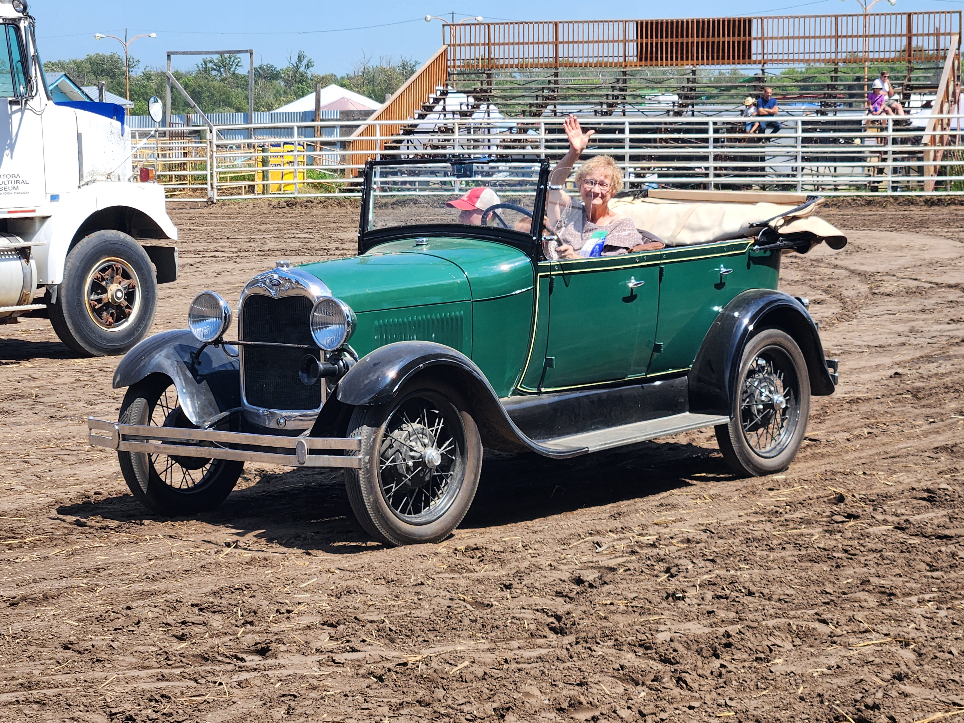Pioneer Parade being a hit for the crowd