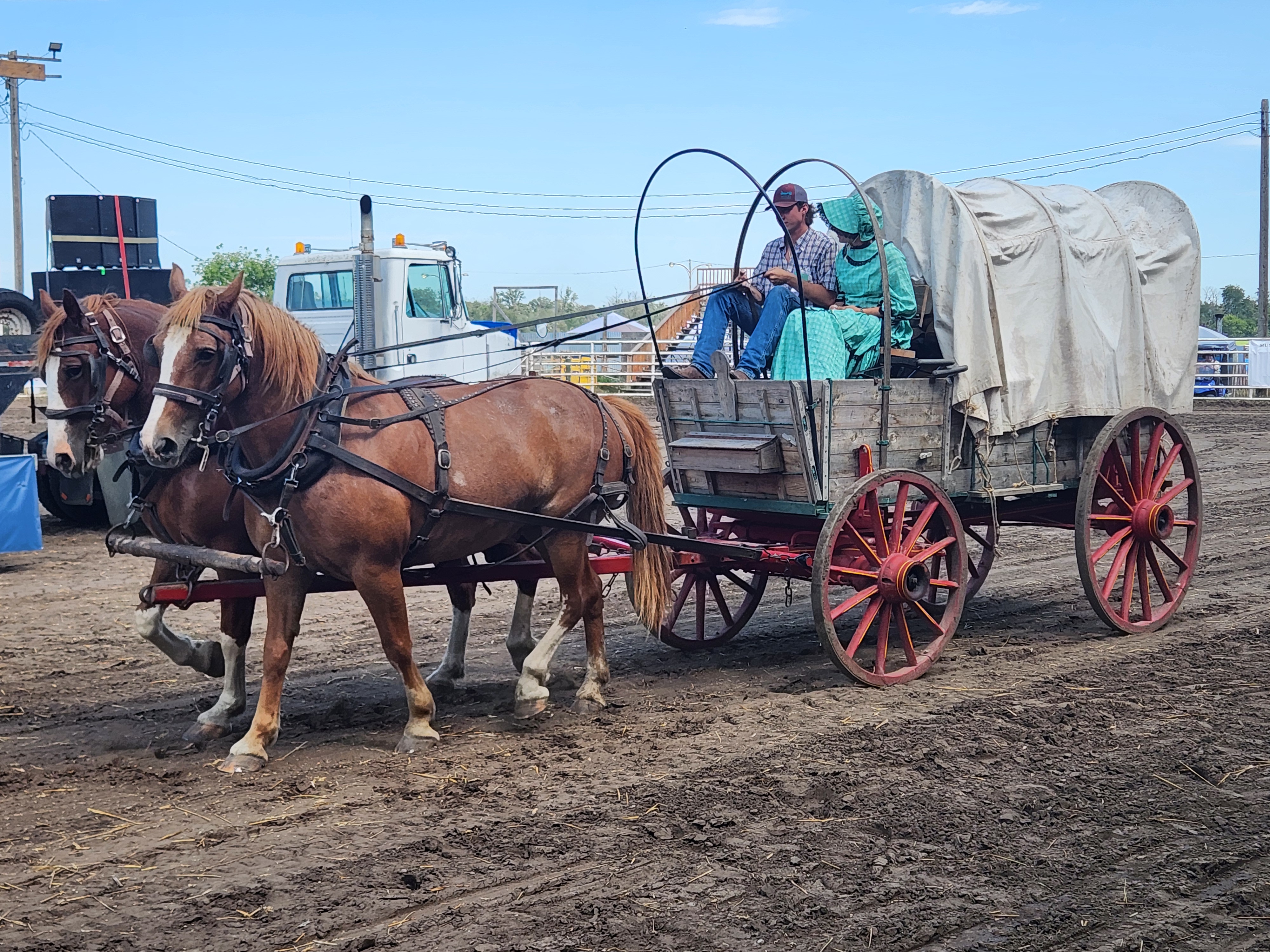 Pioneer Parade being a hit for the crowd