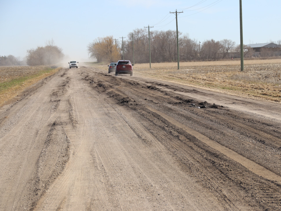 Centre Street south of Mitchell this spring