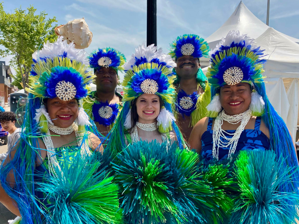 performers for Island Breeze at cultures in the city