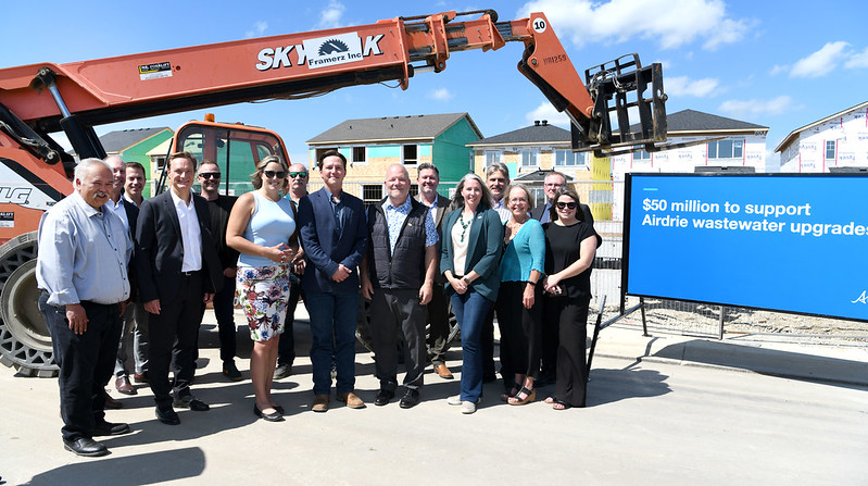 Airdrie-East MLA Angela Pitt will join two Alberta colleagues at a U.S. legislative summit this weekend to promote Alberta as a “secure and reliable energy and agricultural partner of choice,” according to a July 31 government news release. (Alberta’s Transportation and Economic Corridors Minister Devin Dreeshen made an infrastructure announcement, in Airdrie on Wednesday, July 30, 2025, to address the city’s population growth. Also in attendance were Angela Pitt, MLA for Airdrie East and Peter Brown, mayor