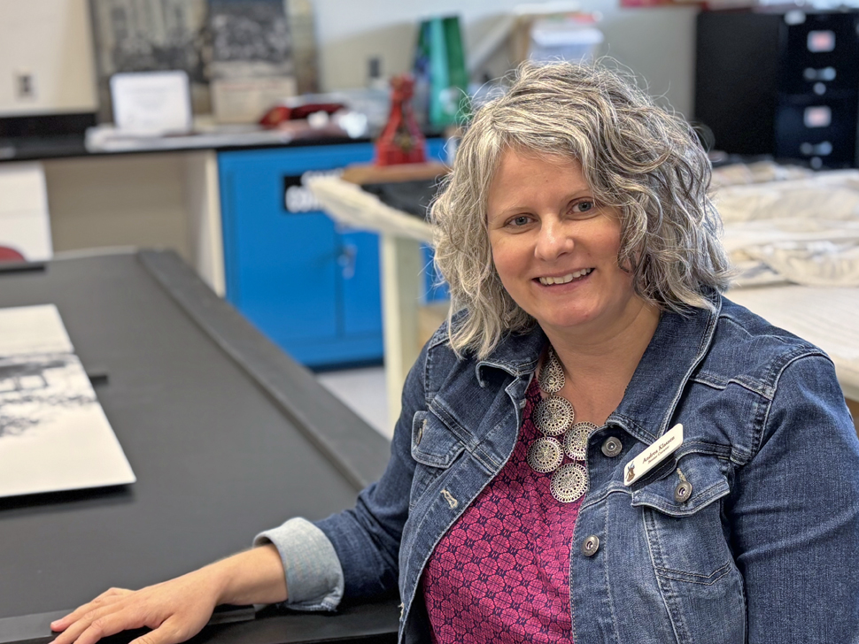 Andrea Klassen, Senior Curator at MHV in Steinbach, July 2025