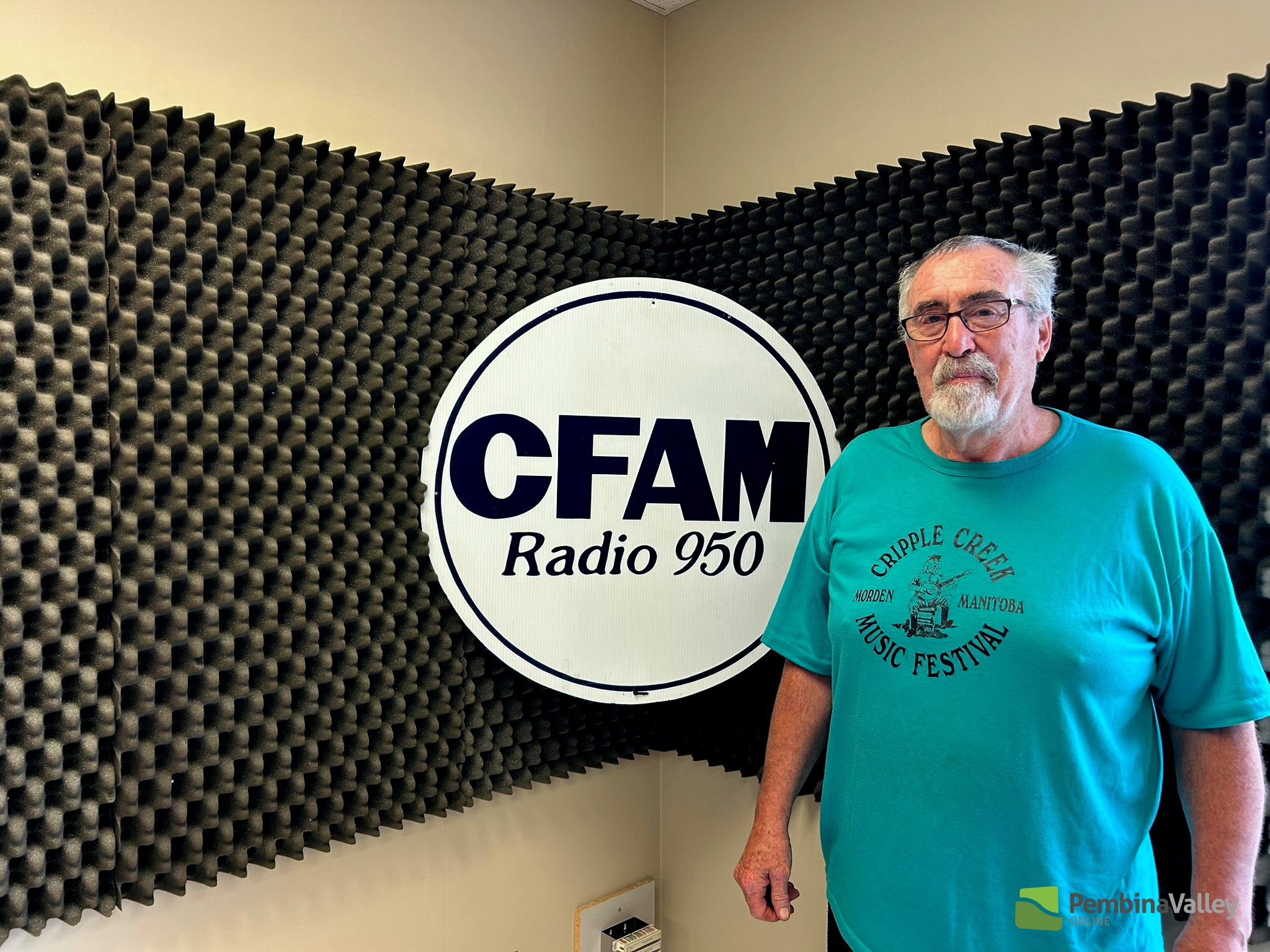 Art Wiebe has been with the Cripple Creek Music Festival for its entire 44-year run