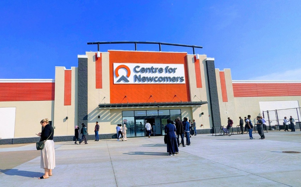 Calgary's Centre for Newcomers is shown in this handout photo. THE CANADIAN PRESS/Handout - Calgary's Centre for Newcomers (Mandatory Credit)