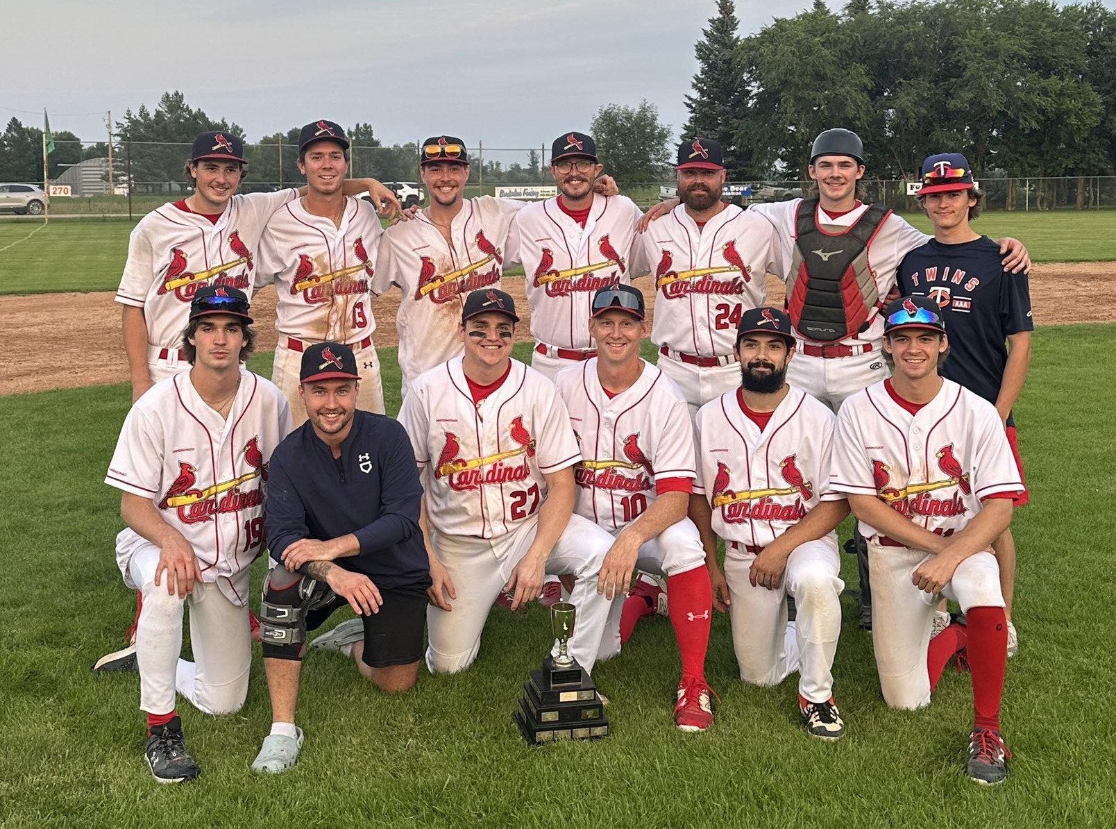 Carlyle Cardinals Win