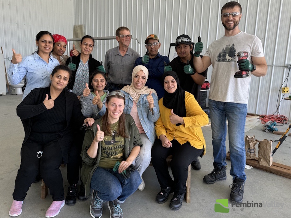 Students from the GWEN program