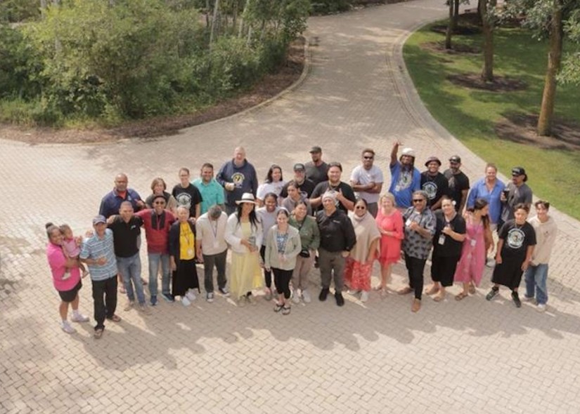 The Island Breeze International family arrived in Steinbach on Sunday, July 20. (All photos submitted by Tessa Masi)