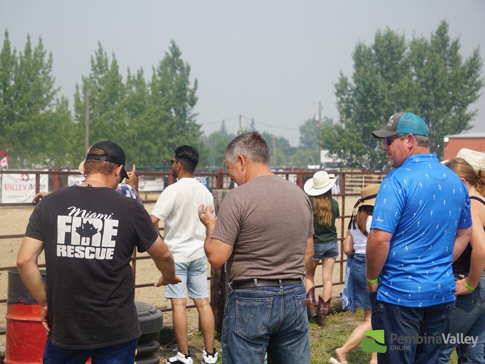 Event attendees.