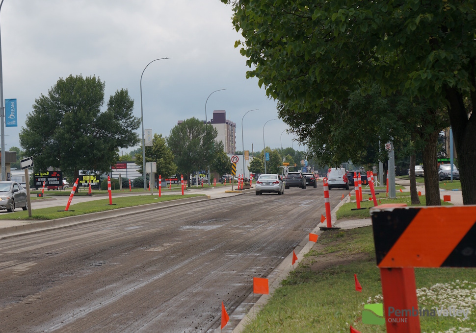 Main St. roadwork