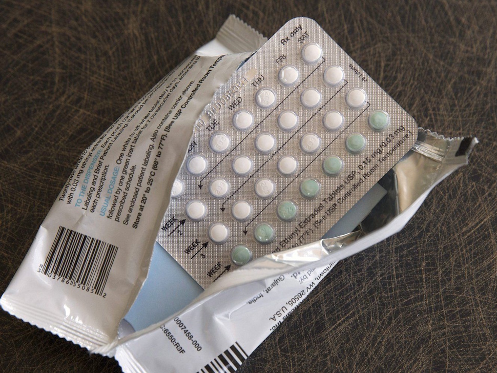 This Friday, Aug. 26, 2016 file photo shows a one-month dosage of hormonal birth control pills. (AP Photo/Rich Pedroncelli)