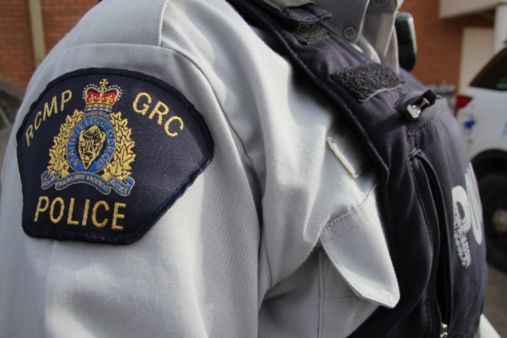 RCMP badge. 
