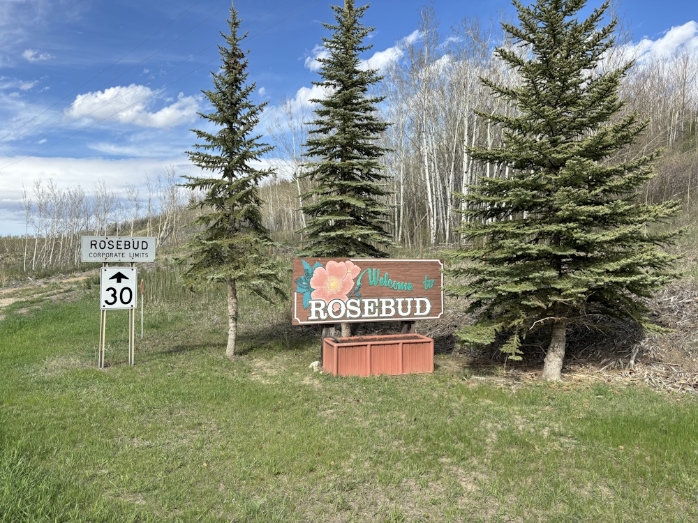 Rosebud, Alberta.