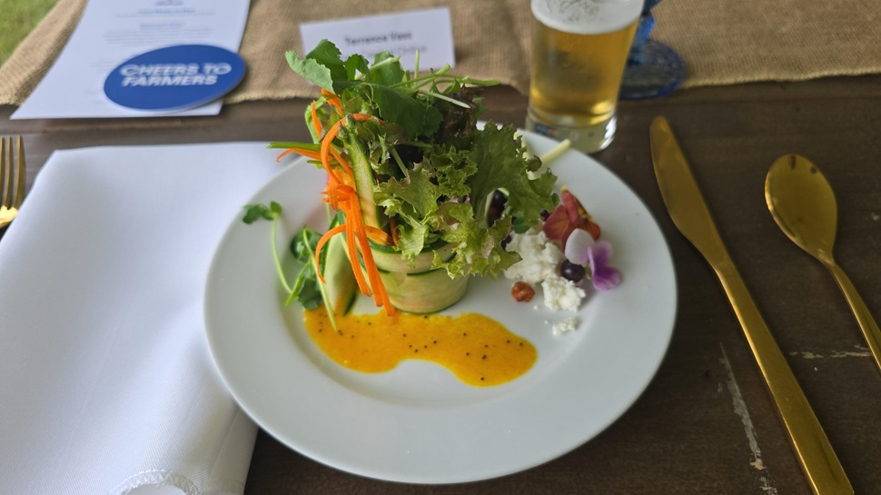 Salad made from Saskatchewan Ingredients