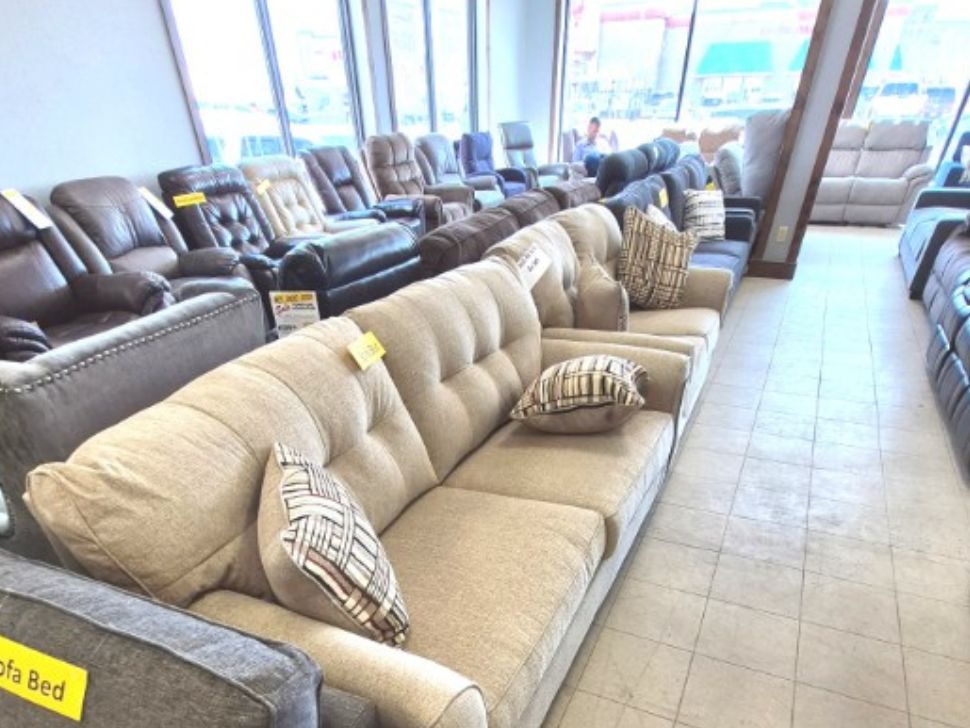 New furniture being sold at a huge discount in support of Manitobans fighting addictions through ATC.