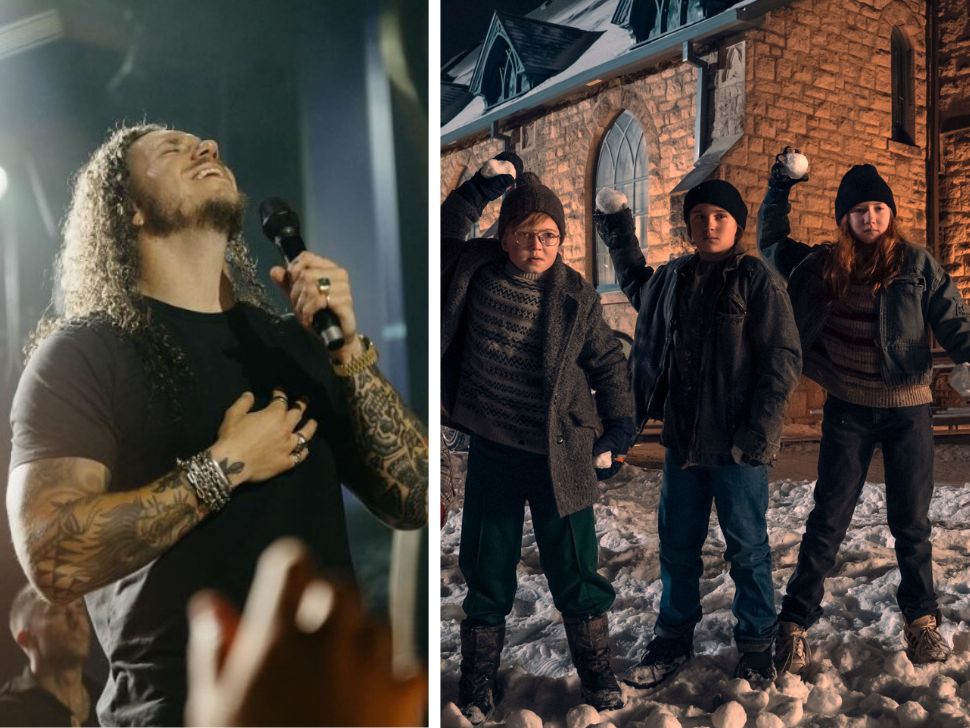 The Best Christmas Pageant Ever photo from poster and Brandon Lake, both nominated for the 56th GMA Dove Awards. 