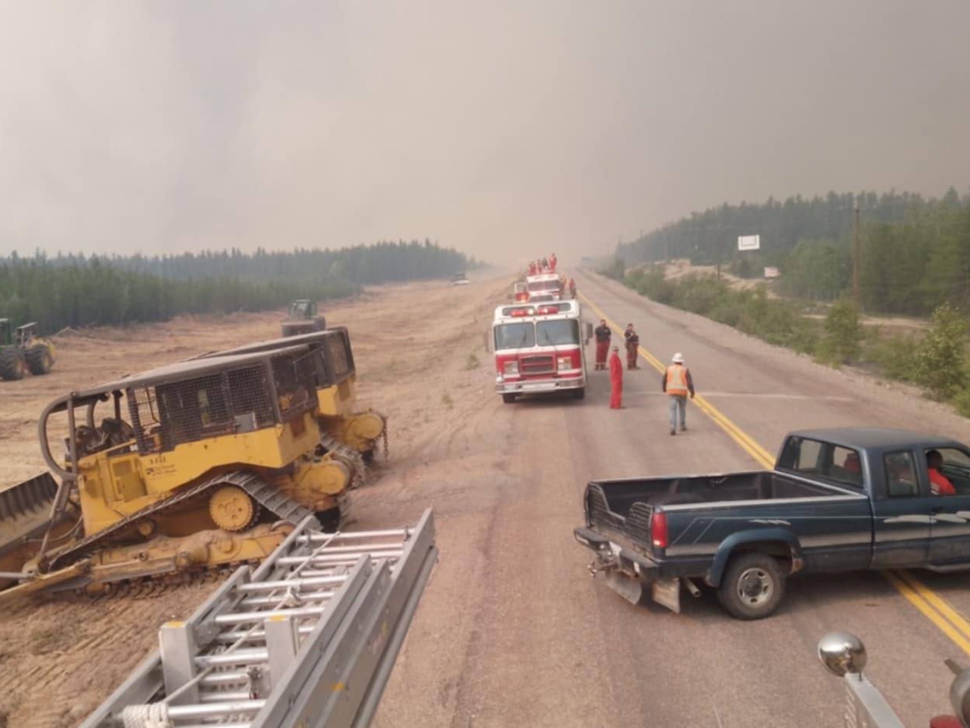 Leaf Rapids evacuated due to wildfire