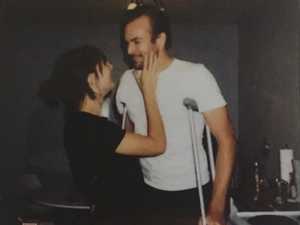 Royal Canoe's Brendan Berg and his partner, Olivia Michalczuk