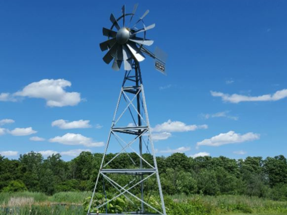On July 7, 2025, at approximately 9:00 am, Carman RCMP received a report of a stolen windmill off a property located in the RM of Grey. (Supplied by RCMP)