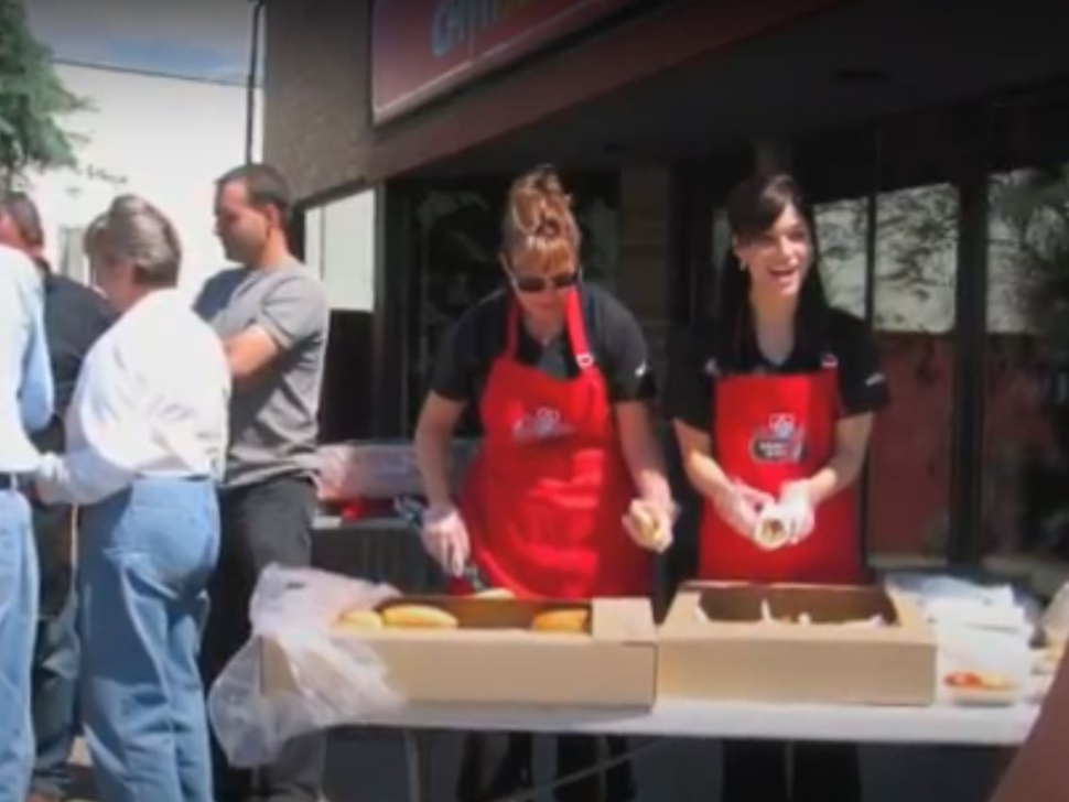 CHVN listener BBQ