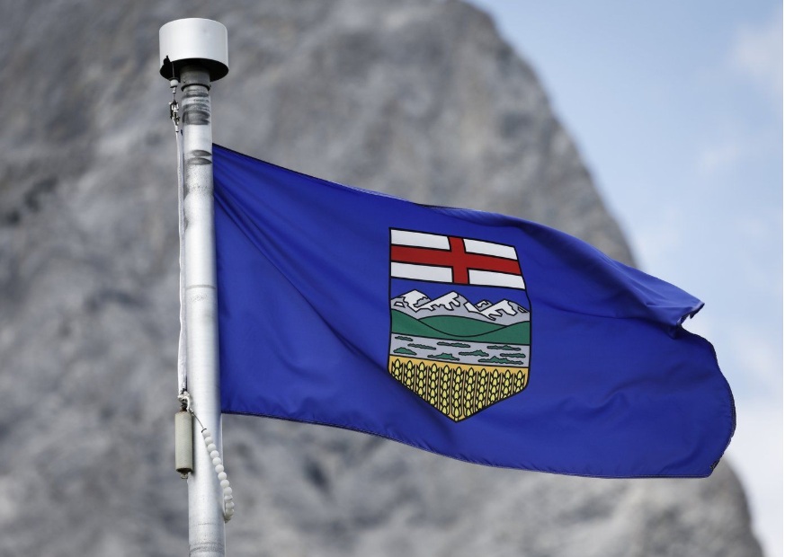 Alberta flag Jeff McIntosh/CP