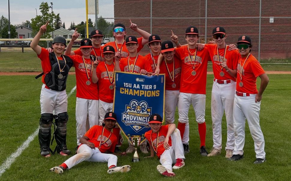 15U AA Cochrane Crush provincial champions