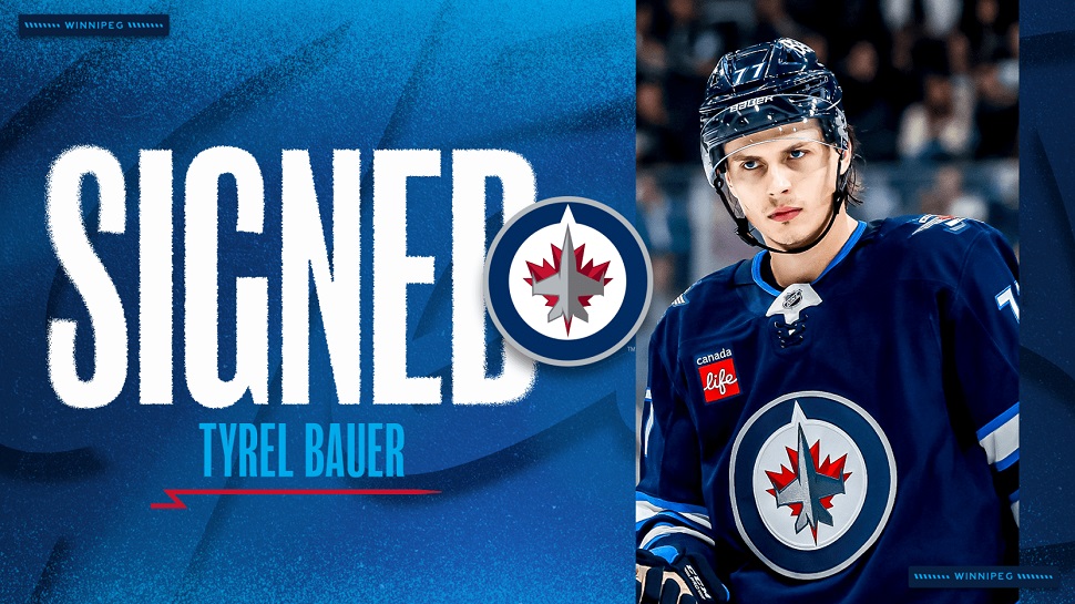 Tyrel Bauer re-signed