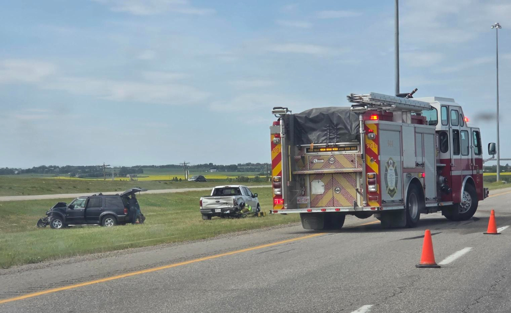 A collision near Aldersyde