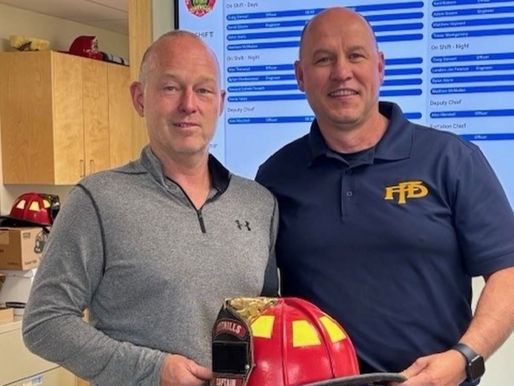 Longview Fire Station new fire captain.