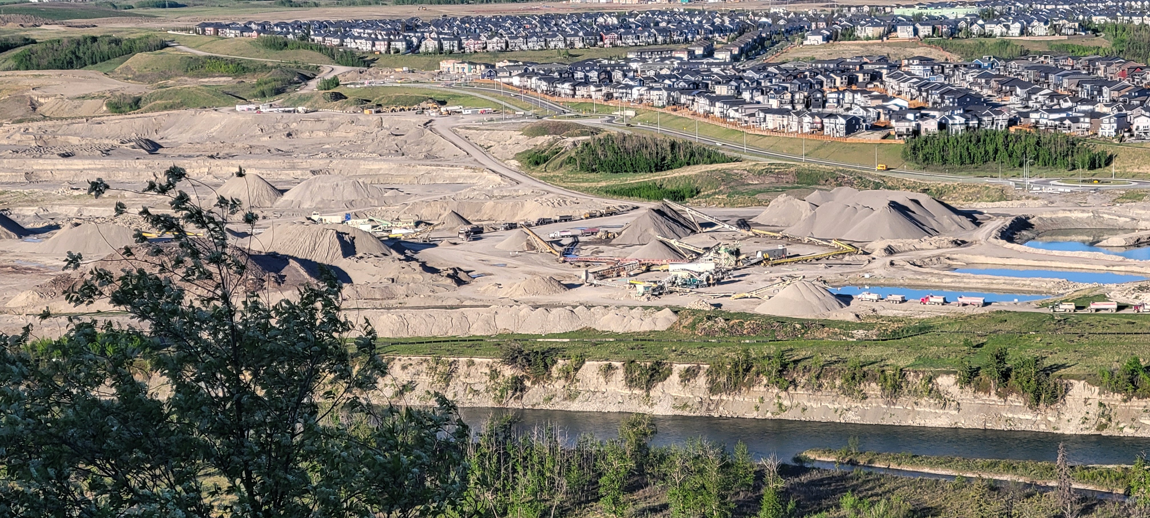 Heidelberg Materials aggregate operation in Cochrane 2025