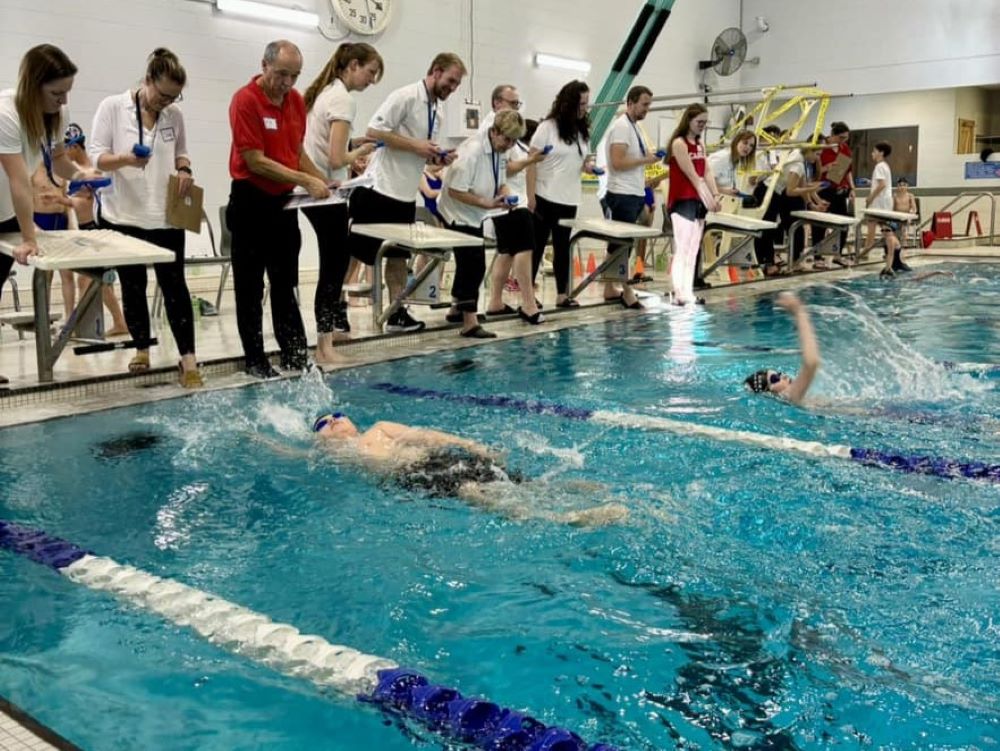Highwood Current Swim Club competition. 