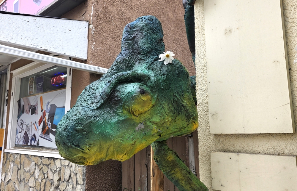 A piece from this year's Nooks & Crannies festival.
