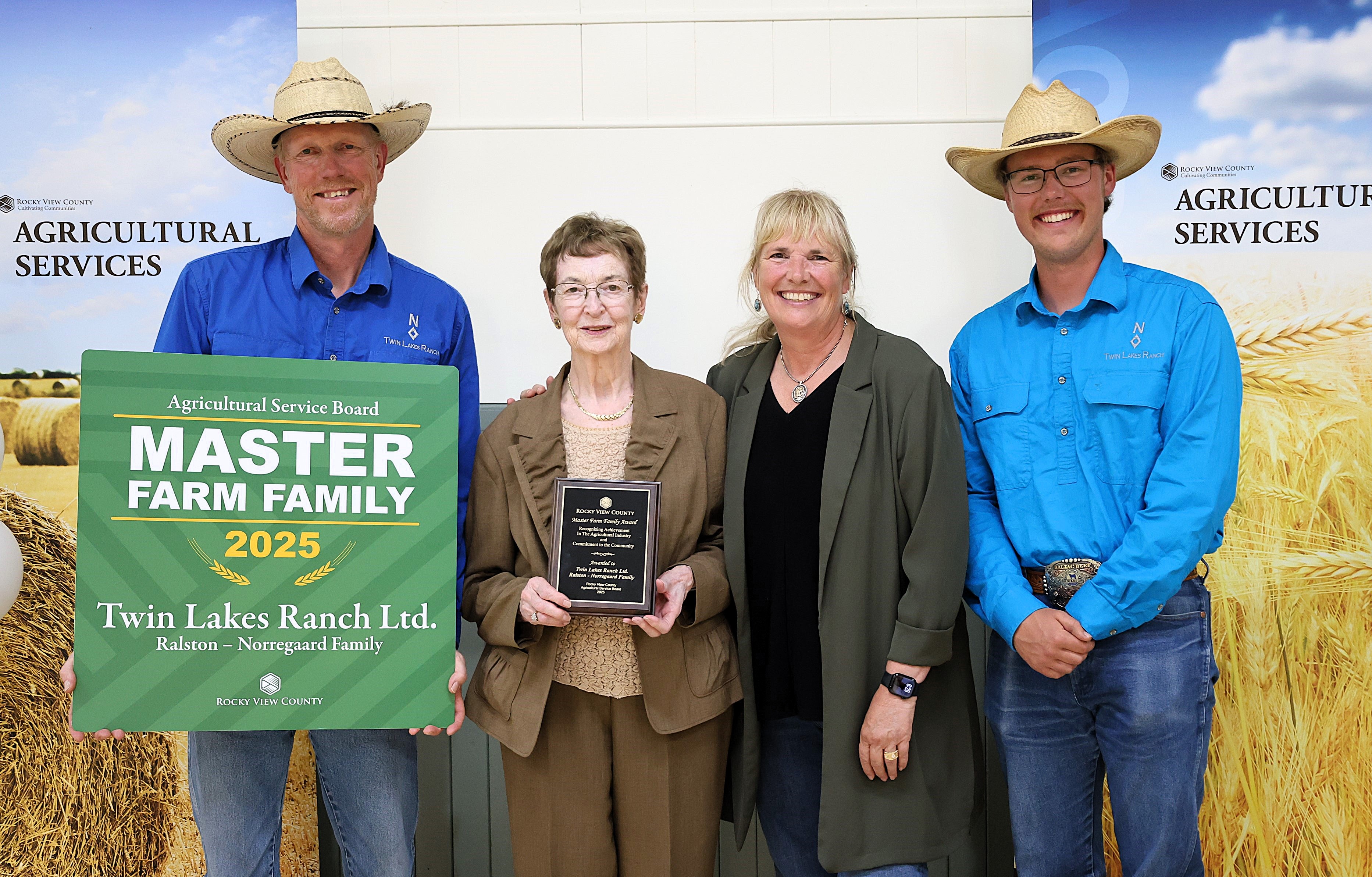 RVC 2025 Master Family Farm Award photo/RVC
