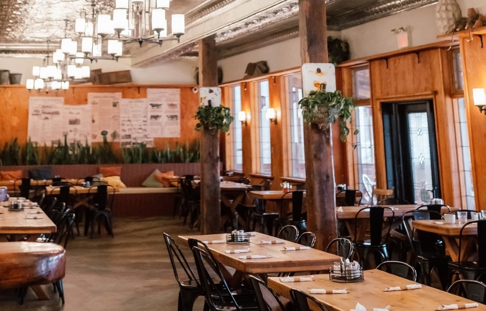 The Saskatoon Farm restaurant.