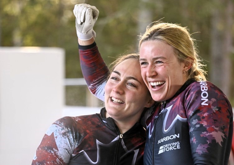 Skylar Sieben Cochrane bobsledder