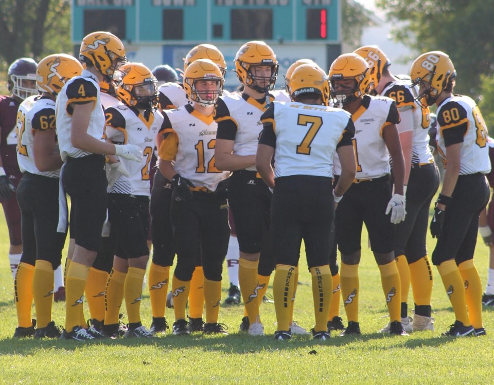 SRSS Sabres during their pre-season game on Thursday afternoon (Photos provided by Jamie Peters)