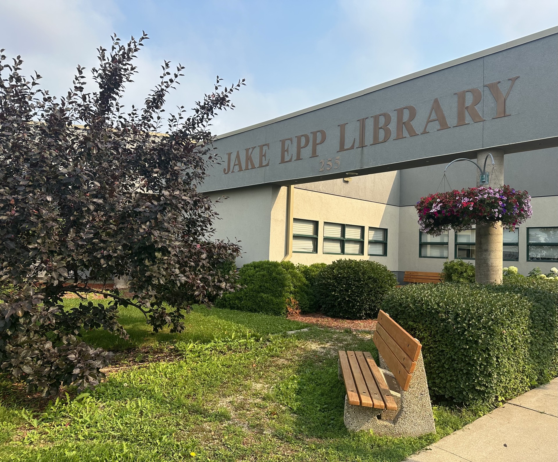 exterior of Jake Epp Library