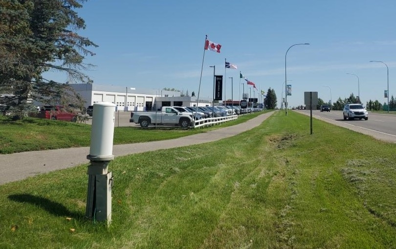 A pathway in High River will be closed for three weeks due to construction work. HighRiverOnline/Kevin Wallace