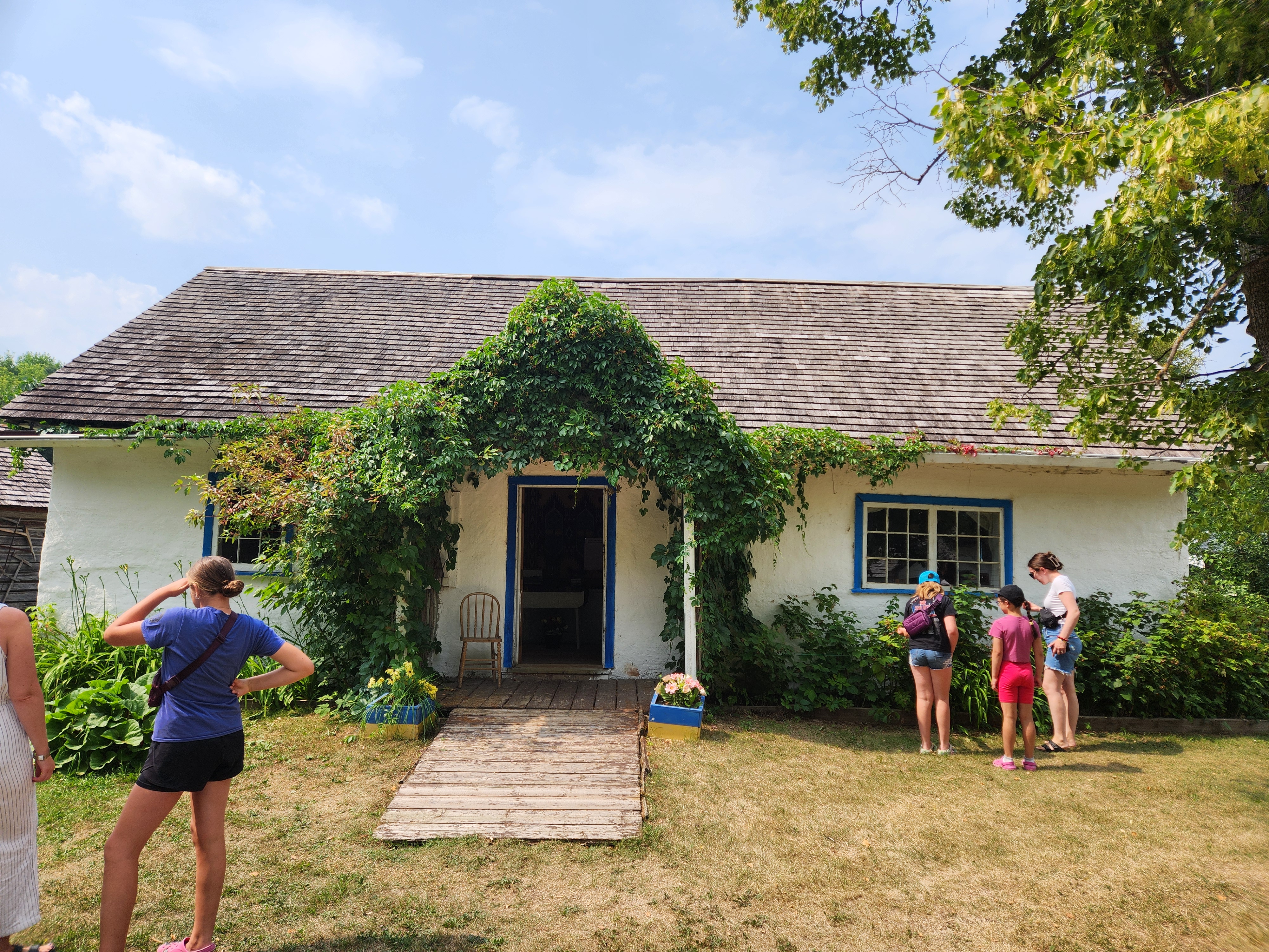 homes located in the museum. showing how people use to live back when life was simple.   PortageOnline/ Tristen Sokolosky