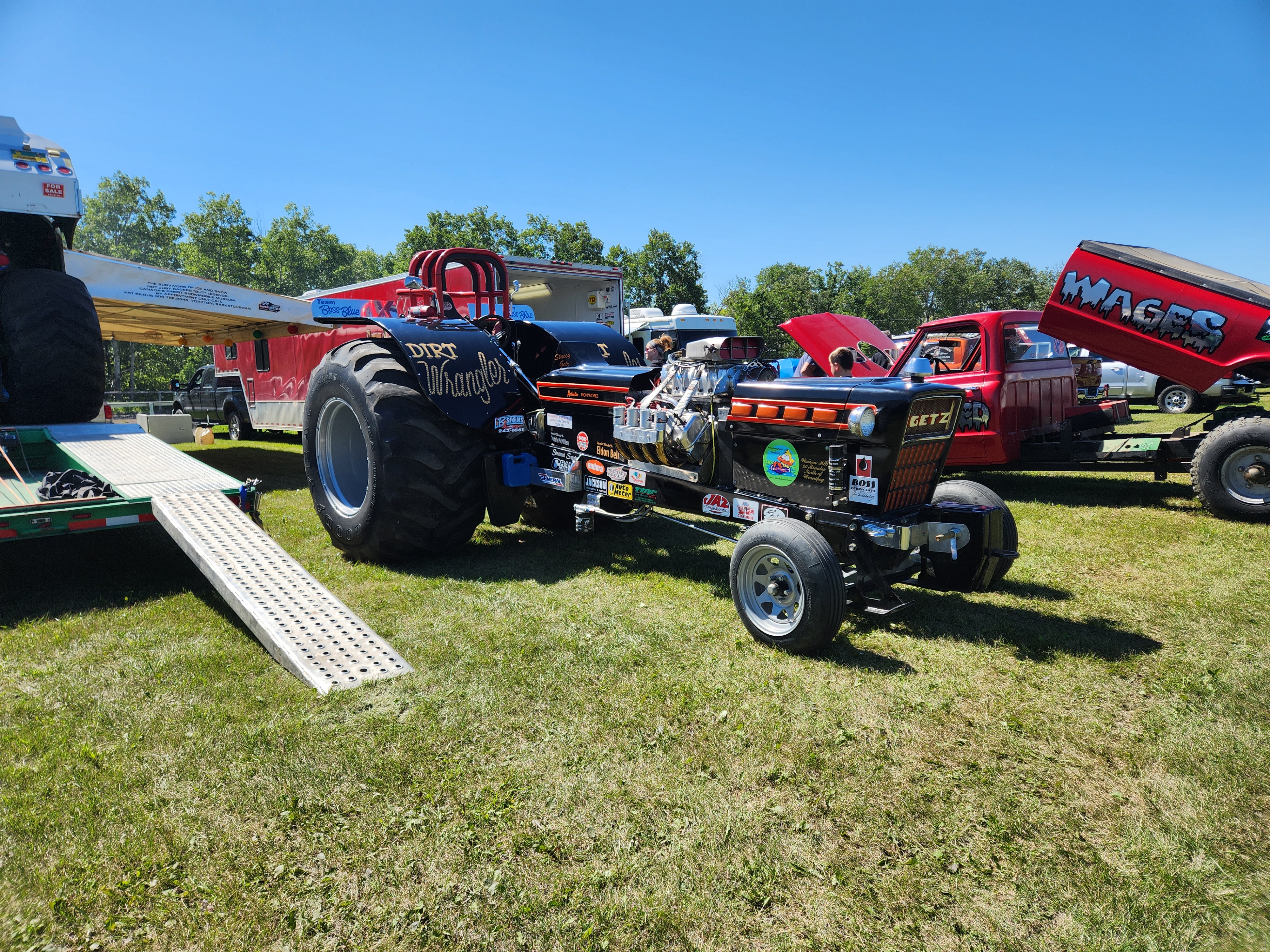 New and crazy builds were available to view and watch in the pulls.   PortageOnline/ Tristen Sokolosky 
