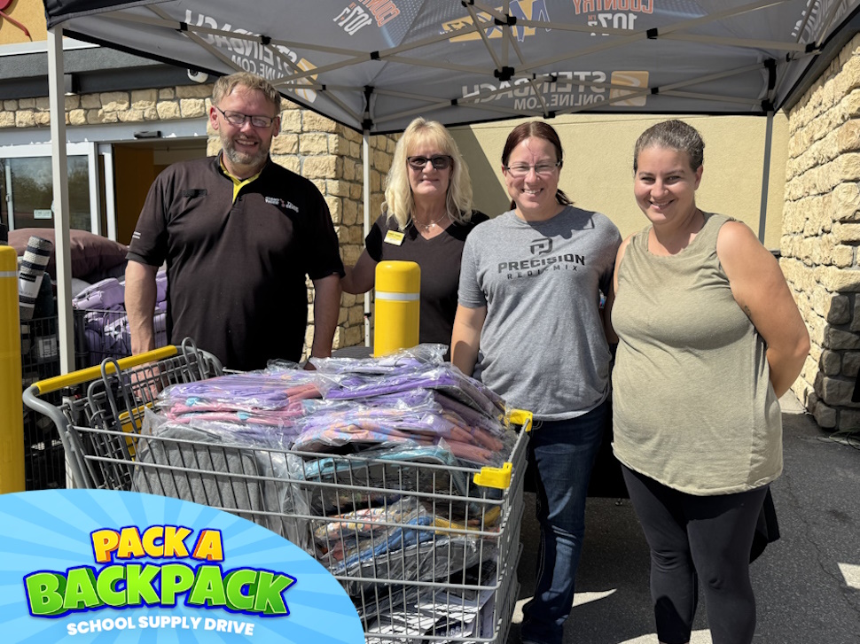 Many came out to support Back a Packpack