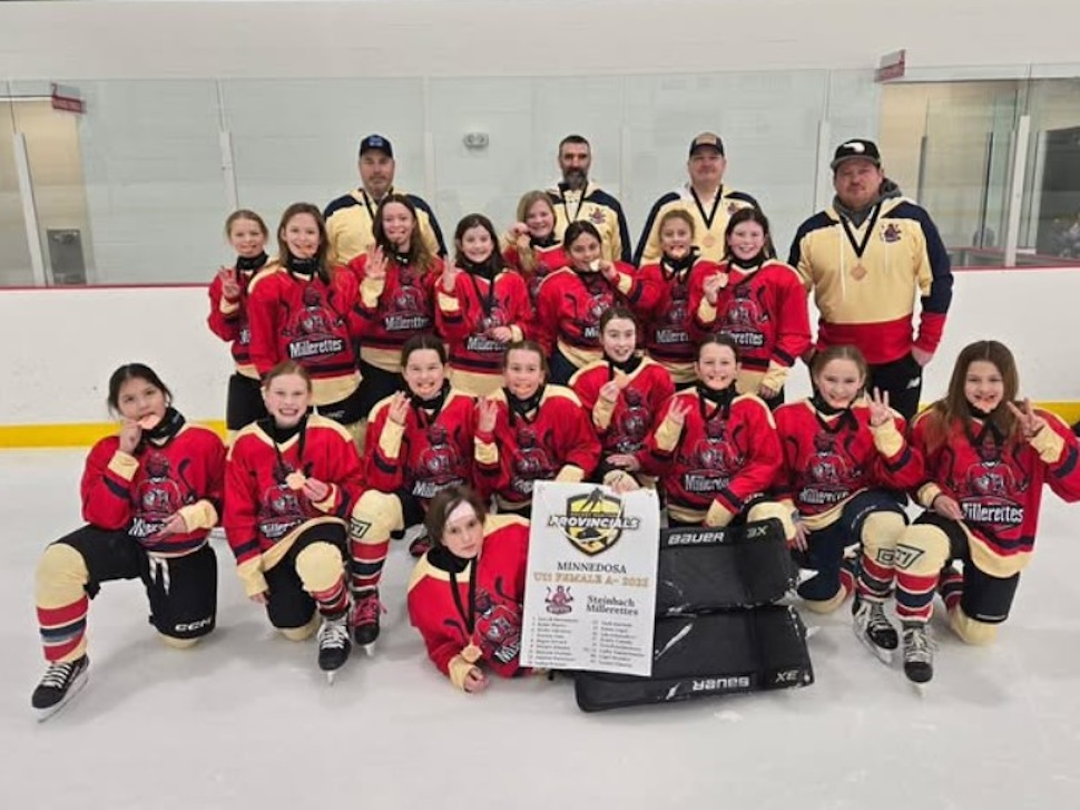 Steinbach Millerettes win bronze at last year's provincials