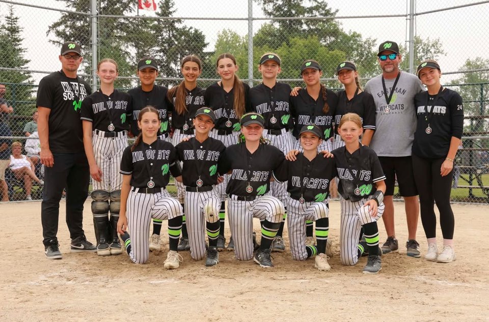 U13 AAA Wildcats team photo after winning silver (Photo provided by Jason Plett)