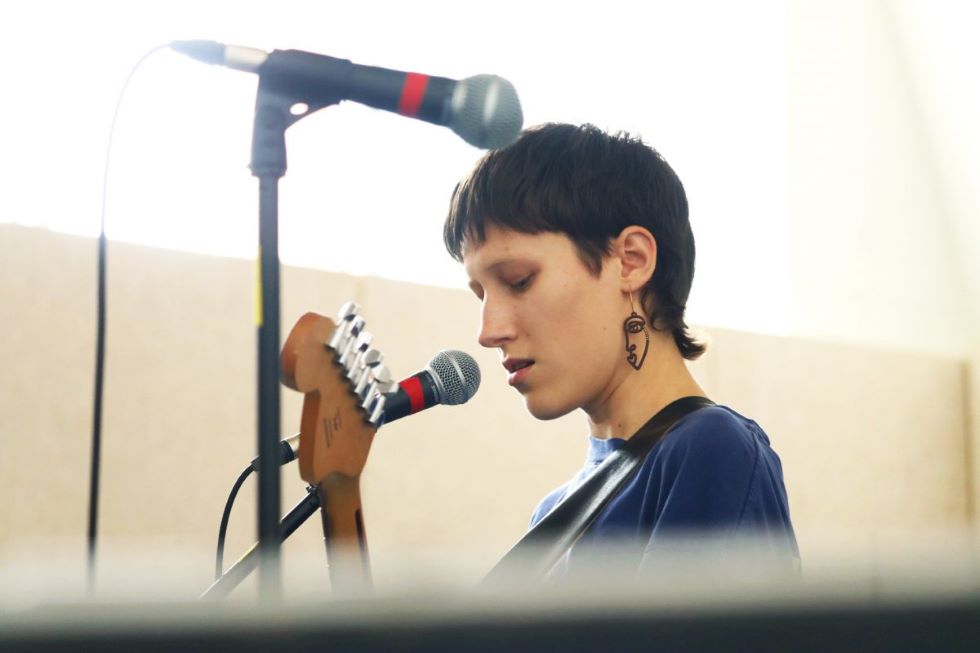 Participant in the Micro-Certificate in Songmaking course at the University of Manitoba. (Source: University of Manitoba)
